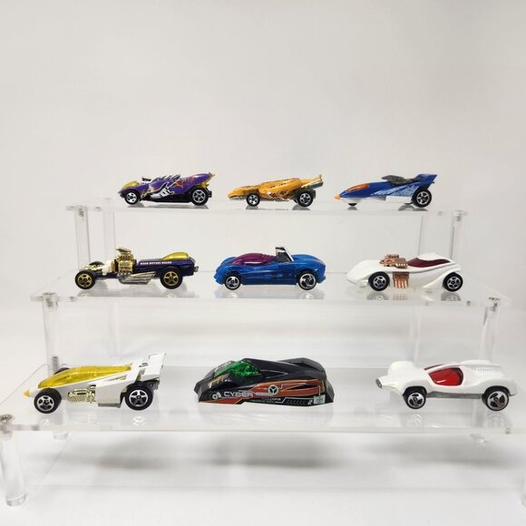 Hotwheels Diecast Cars Lot of (9) 1/64 (ne) - Picture 1 of 11
